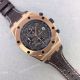 Swiss 7750 Audemars Piguet Rose Gold Black Dial Leather Copy Watch (2)_th.jpg